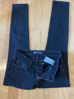 Levi's Black Women's Skinny Jeans 524 too super low size 5